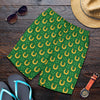 Shamrock Horseshoes Print Pattern Mens Shorts-JTAMIGO.COM