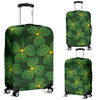 Shamrock Pattern Luggage Cover Protector