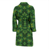 Shamrock Pattern Men Bath Robe-JTAMIGO.COM