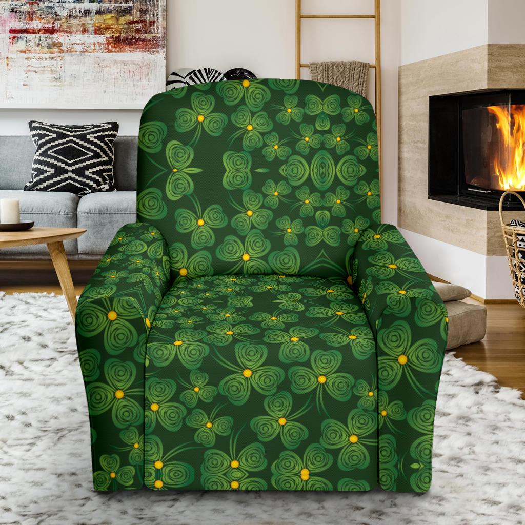 Shamrock Pattern Single Sofa Slipcover -JTAMIGO.COM