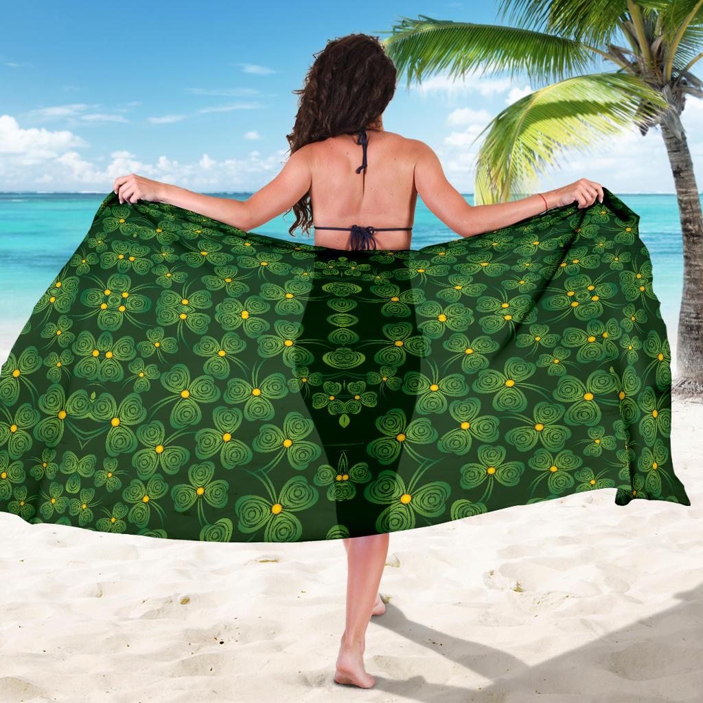 Shamrock Pattern Sarong Pareo Wrap