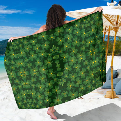 Shamrock Pattern Sarong Pareo Wrap