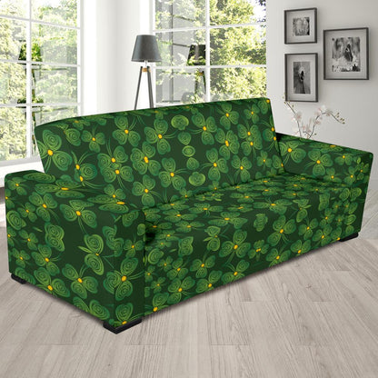 Shamrock Pattern Sofa Slipcover-JTAMIGO.COM