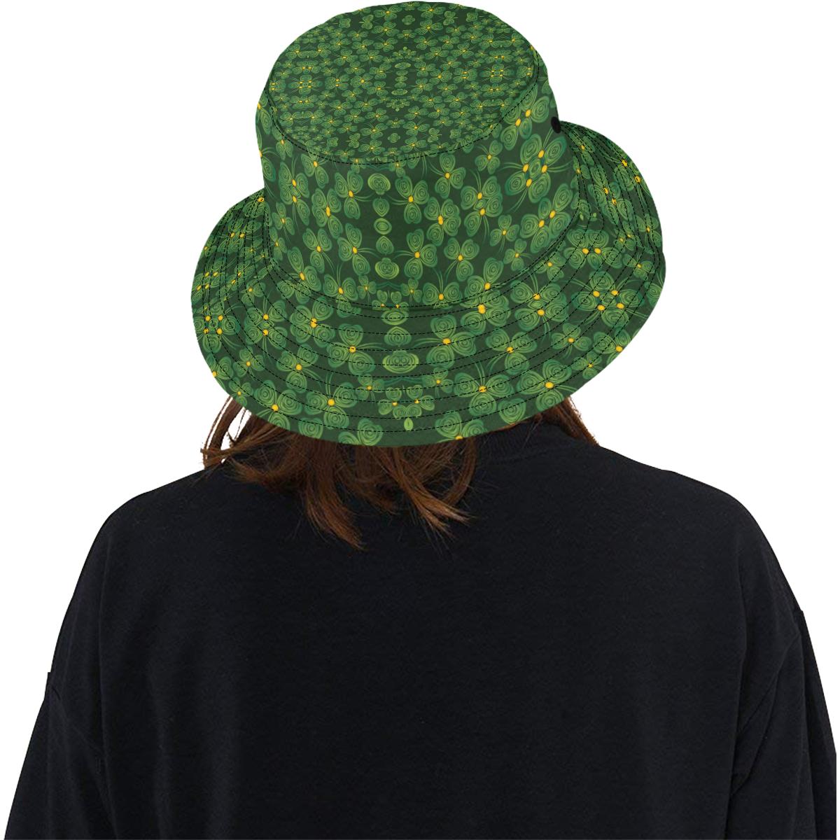 Shamrock Pattern Unisex Bucket Hat