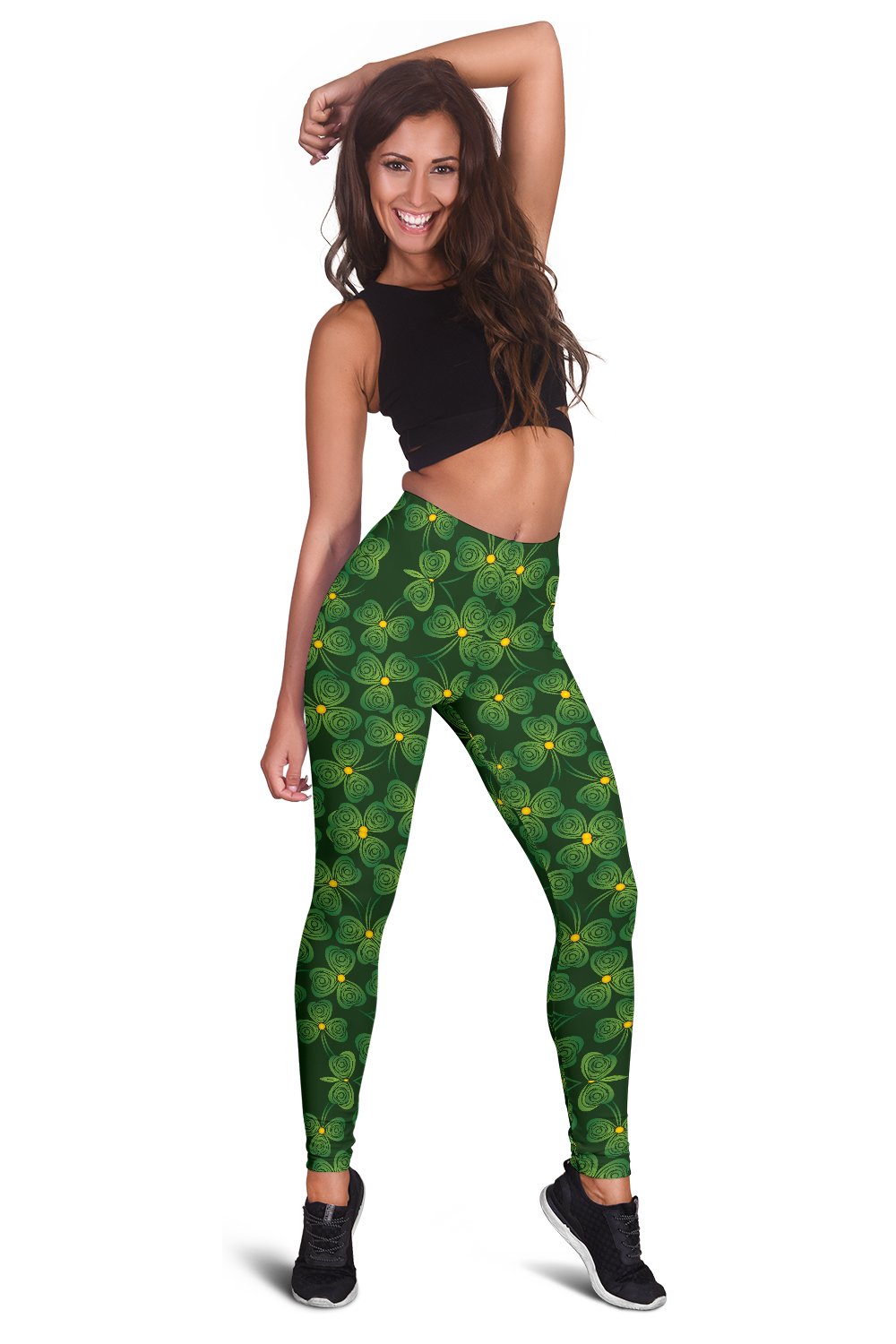 Shamrock Pattern Women Leggings