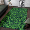 Shamrock Themed Print Area Rugs-JTAMIGO.COM