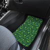 Shamrock Themed Print Car Floor Mats