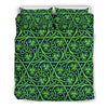 Shamrock Themed Print Duvet Cover Bedding Set