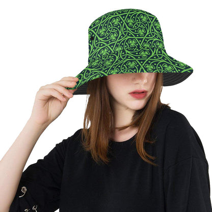 Shamrock Themed Print Unisex Bucket Hat