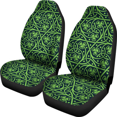 Shamrock Themed Print Universal Fit Car Seat Covers