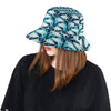 Shark Design Print Unisex Bucket Hat