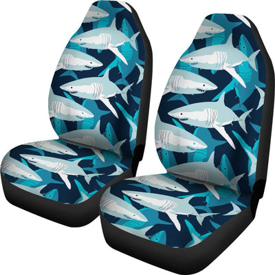 Shark Design Print Universal Fit Car Seat Covers