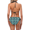 Shark Style Print Bikini Swimsuit-JTAMIGO.COM