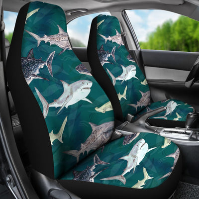 Shark Style Print Universal Fit Car Seat Covers