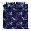 Shark Themed Print Duvet Cover Bedding Set
