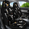 Skeleton Dance Print Universal Fit Car Seat Covers