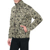 Skeleton Design Print Men Windbreaker Jacket-JTAMIGO.COM