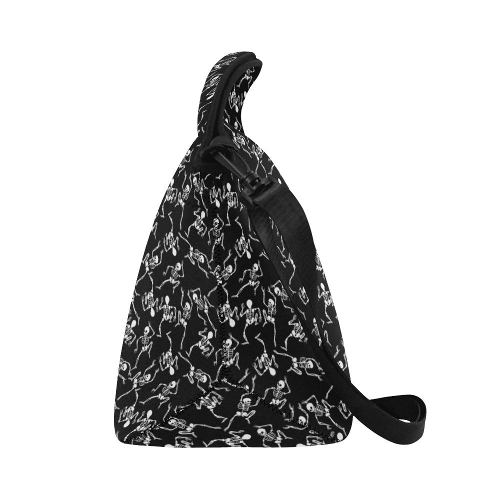 Skeleton Style Print Neoprene Lunch Bag (Model 1669)(Large)-JTAMIGO.COM
