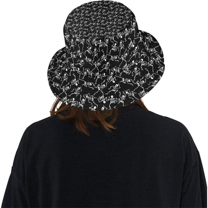 Skeleton Style Print Unisex Bucket Hat