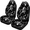 Skeleton Style Print Universal Fit Car Seat Covers