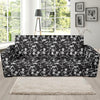 Skeleton Themed Print Sofa Slipcover-JTAMIGO.COM