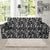 Skeleton Themed Print Sofa Slipcover-JTAMIGO.COM