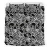 Skull Tattoo Design Print Duvet Cover Bedding Set