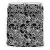 Skull Tattoo Design Print Duvet Cover Bedding Set