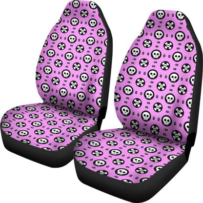 Skulls and Potion Print Universal Fit Car Seat Covers