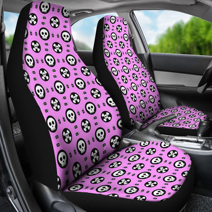 Skulls and Potion Print Universal Fit Car Seat Covers