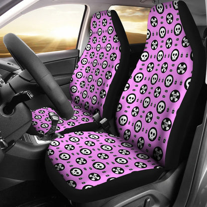 Skulls and Potion Print Universal Fit Car Seat Covers