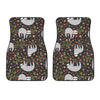 Sloth Cute Design Themed Print Car Floor Mats