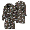 Sloth Cute Design Themed Print Men Bath Robe-JTAMIGO.COM