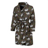 Sloth Cute Design Themed Print Men Bath Robe-JTAMIGO.COM