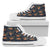 Sloth Flower Design Themed Print Women High Top Shoes