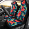 Sloth Red Design Themed Print Universal Fit Car Seat Covers