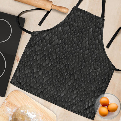 Snake Skin Black Print Women Apron
