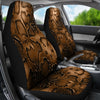 Snake Skin Brown Print Universal Fit Car Seat Covers