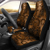 Snake Skin Brown Print Universal Fit Car Seat Covers