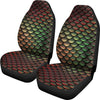 Snake Skin Colorful Print Universal Fit Car Seat Covers