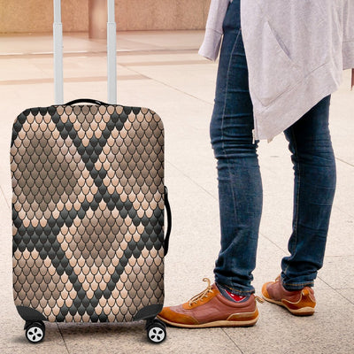Snake Skin Design Print Luggage Cover Protector