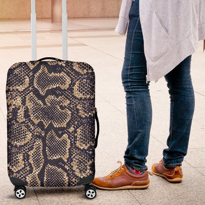 Snake Skin Pattern Print Luggage Cover Protector