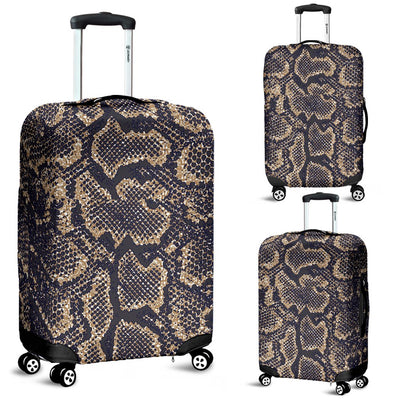 Snake Skin Pattern Print Luggage Cover Protector