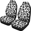 Snow Leopard Skin Print Universal Fit Car Seat Covers