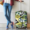 Soccer Ball Themed Print Pattern Luggage Cover Protector
