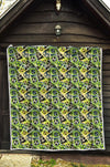 Soccer Ball Themed Print Pattern Premium Quilt-JTAMIGO.COM