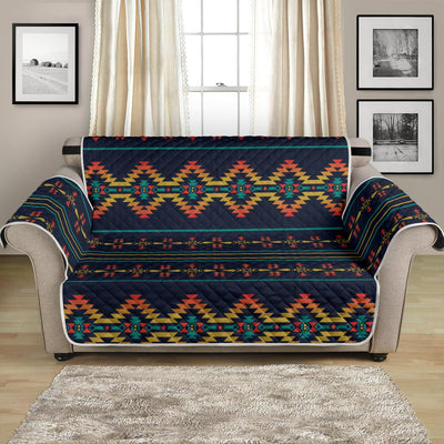 Southwest American Design Themed Print Loveseat Sofa Protector-JTAMIGO.COM
