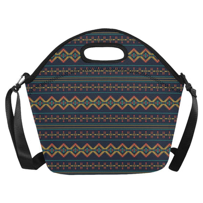 Southwest American Design Themed Print Neoprene Lunch Bag (Model 1669)(Large)-JTAMIGO.COM