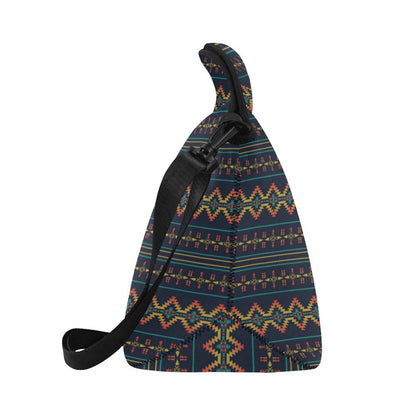 Southwest American Design Themed Print Neoprene Lunch Bag (Model 1669)(Large)-JTAMIGO.COM