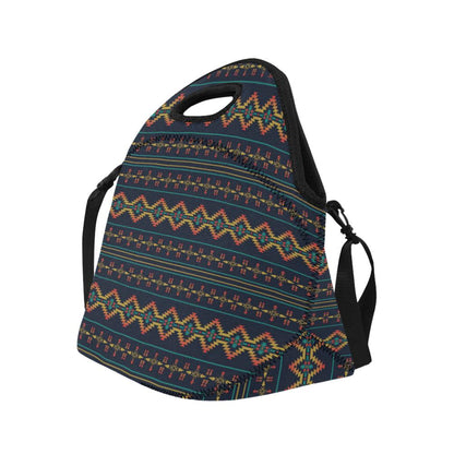 Southwest American Design Themed Print Neoprene Lunch Bag (Model 1669)(Large)-JTAMIGO.COM